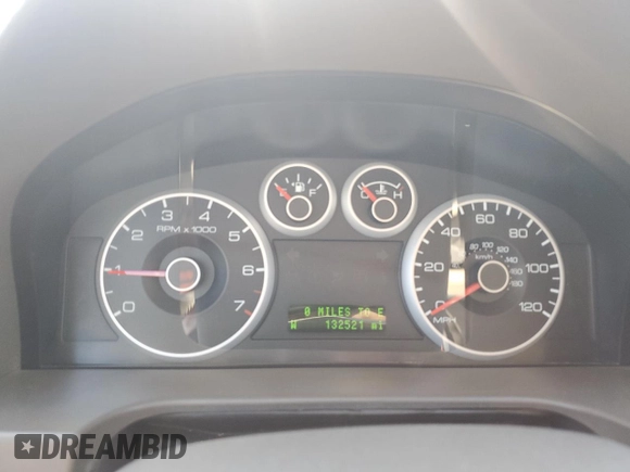 2008 Ford Fusion SEL with VIN 3FAHP08138R114491, listed as a Copart auction lot 53758735 with 132,521 mi miles and Salvage Title. Bid and sale history available at carsss.com. Image 9.