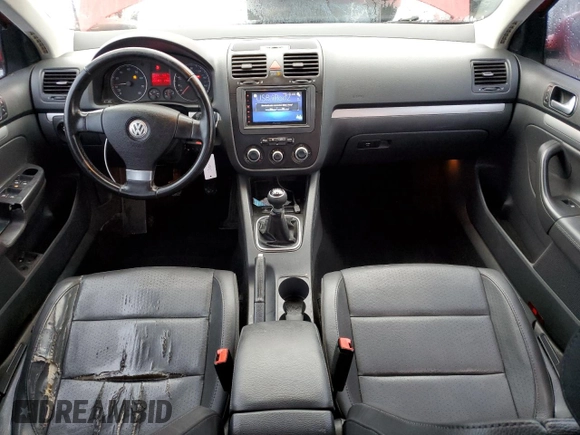 2008 Volkswagen Jetta Wolfsburg Edition with VIN 3VWRJ71K78M170620, listed as a Copart auction lot 85801314 with 200,487 mi miles and Salvage title. Bid and sale history available at DreamBid. Image 8.