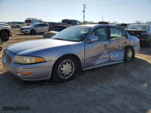 2004 Buick LeSabre Custom with VIN 1G4HP52K34U196164, listed as a Copart auction lot 45143075 with 134,586 mi miles and Salvage Title. Bid and sale history available at carsss.com. Image 1.