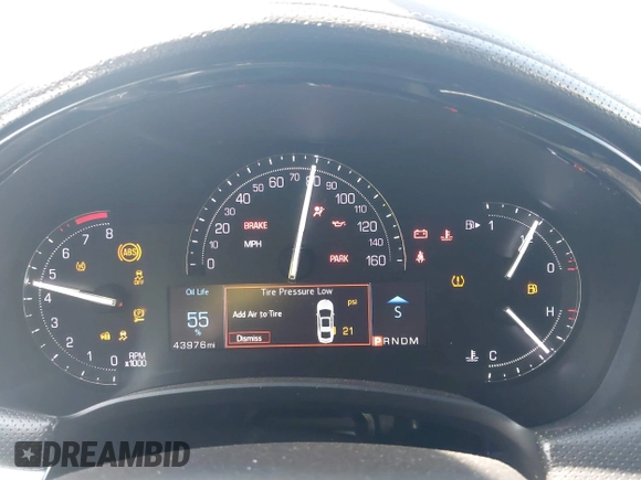 2019 Cadillac XTS Luxury with VIN 2G61M5S38K9139513, listed as a IAAI auction lot 42118570 with 43,976 mi miles and . Bid and sale history available at DreamBid. Image 7.