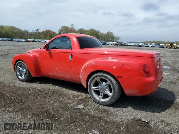 2004 Chevrolet SSR LS with VIN 1GCES14P84B112049, listed as a Copart auction lot 55442735 with 120,761 mi miles and Clean Title. Bid and sale history available at DreamBid. Image 2.