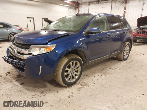 2013 Ford Edge Limited with VIN 2FMDK4KC9DBA52575, listed as a IAAI auction lot 41744647 with 160,678 mi miles. Bid and sale history available at carsss.com. Image 17.