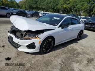 2022 Kia K5 GT-Line z VIN 5XXG64J2XNG121807, wystawiony jako Copart lot #73037814 z przebiegiem 61 201 mil mil oraz Szkoda całkowita • Salvage title. Historia ofert i sprzedaży dostępna na DreamBid. Obrazek 1.