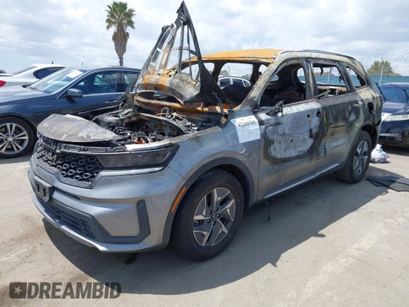 2022 Kia Sorento S with VIN KNDRG4LGXN5110194, listed as a IAAI auction lot 42260585 with Not provided miles and . Bid and sale history available at DreamBid. Image 16.