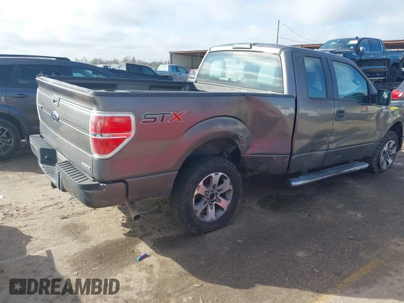 2014 Ford F-150 XL with VIN 1FTEX1CM6EKE29693, listed as a IAAI auction lot 41485667 with 95,296 mi miles and . Bid and sale history available at DreamBid. Image 4.