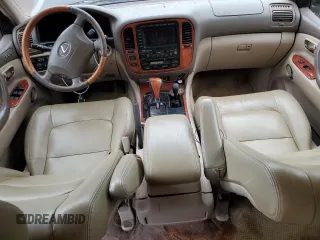 2001 Lexus LX 470 z VIN JTJHT00W613503074, wystawiony jako Copart lot #51959475 z przebiegiem Nie podano mil oraz Nie do naprawy. Historia ofert i sprzedaży dostępna na DreamBid. Obrazek 8.