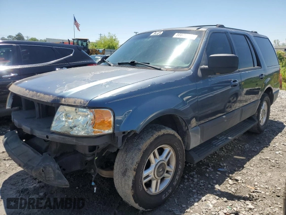 2003 Ford Expedition Special Service z VIN 1FMRU15W13LA27494, wystawiony jako Copart lot #58026365 z przebiegiem 230 893 mil mil oraz Szkoda całkowita • Salvage title. Historia ofert i sprzedaży dostępna na DreamBid. Obrazek 1.