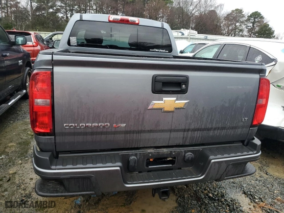 2020 Chevrolet Colorado 2WD LT with VIN 1GCGSCEN3L1218172, listed as a Copart auction lot 88867605 with 91,441 mi miles and Salvage Title. Bid and sale history available at carsss.com. Image 6.