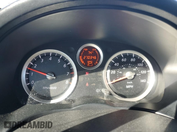 2011 Nissan Sentra S with VIN 3N1AB6AP7BL674572, listed as a Copart auction lot 46893165 with 270,346 mi miles and Salvage Title. Bid and sale history available at DreamBid. Image 9.