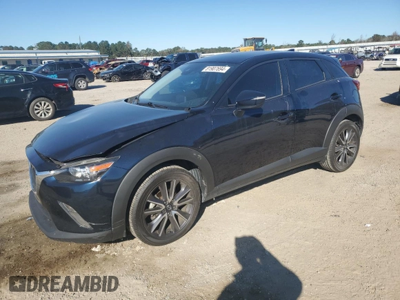 2018 Mazda CX-3 Touring with VIN JM1DKDC77J0308148, listed as a Copart auction lot 81907694 with 83,926 mi miles and Clean Title. Bid and sale history available at carsss.com. Image 1.