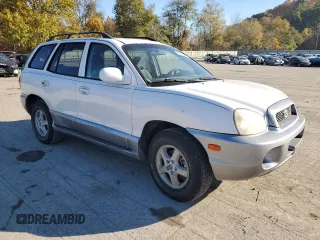 2004 Hyundai Santa Fe GLS with VIN KM8SC73DX4U836660, listed as a Copart auction lot 76409554 with 207,232 mi miles and Salvage Title. Bid and sale history available at carsss.com. Image 4.