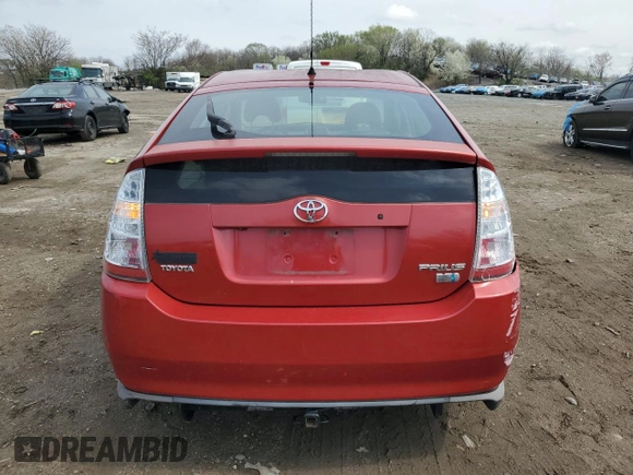 2008 Toyota Prius with VIN JTDKB20U483426849, listed as a Copart auction lot 50759535 with 174,628 mi miles and Salvage Title. Bid and sale history available at carsss.com. Image 6.
