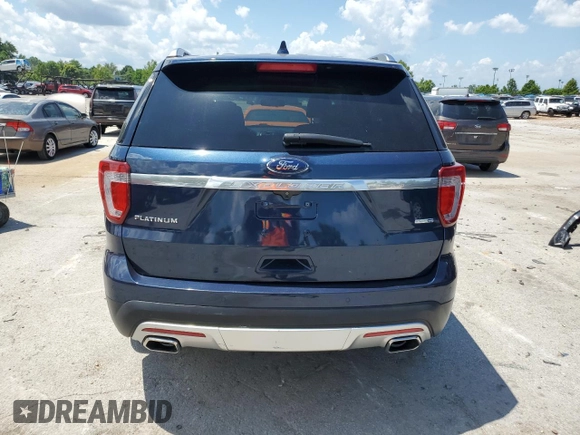 2016 Ford Explorer Platinum z VIN 1FM5K8HT8GGD13257, wystawiony jako Copart lot #64598475 z przebiegiem 95 499 mil mil oraz Szkoda całkowita • Salvage title. Historia ofert i sprzedaży dostępna na DreamBid. Obrazek 6.