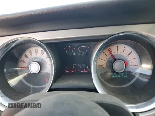 2012 Ford Mustang V6 with VIN 1ZVBP8EM3C5276322, listed as a Copart auction lot 51582415 with 164,794 mi miles and Salvage Title. Bid and sale history available at carsss.com. Image 9.