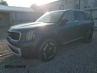 2024 Kia Telluride EX with VIN 5XYP34GC0RG417574, listed as a Copart auction lot 43280865 with 27,136 mi miles and Clean title. Bid and sale history available at DreamBid. Image 1.