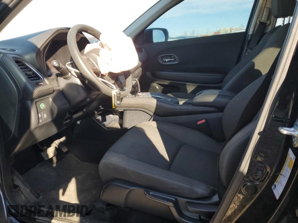2022 Honda HR-V EX with VIN 3CZRU6H51NM766932, listed as a Copart auction lot 43207645 with 0 mi miles and Salvage Title. Bid and sale history available at carsss.com. Image 7.