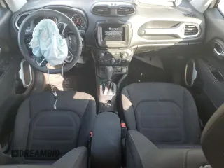 2018 Jeep Renegade Latitude with VIN ZACCJABB7JPH75163, listed as a Copart auction lot 54932455 with 267,193 mi miles and Salvage title. Bid and sale history available at DreamBid. Image 8.