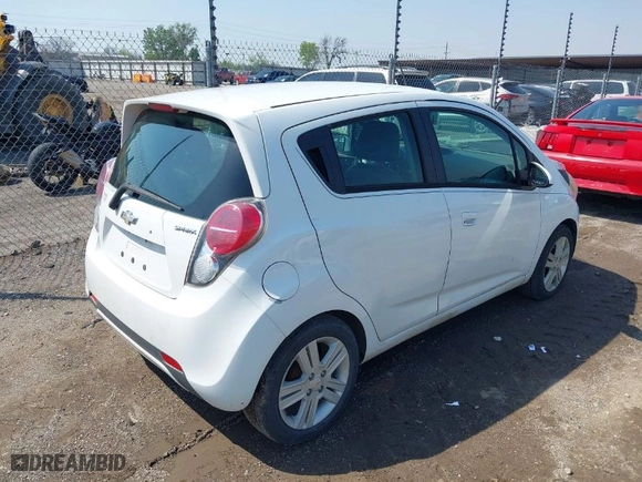 2015 Chevrolet Spark LT with VIN KL8CD6S91FC738616, listed as a IAAI auction lot 41977597 with 128,603 mi miles. Bid and sale history available at carsss.com. Image 15.