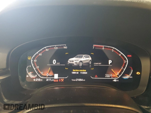 2023 BMW 5 Series 530i xDrive with VIN WBA13BJ00PWY22937, listed as a Copart auction lot 46817105 with 21,054 mi miles and Clean Title. Bid and sale history available at DreamBid. Image 9.