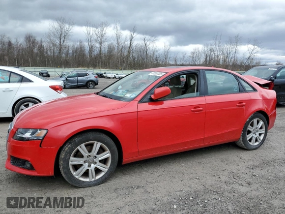 2011 Audi A4 Premium z VIN WAUDFAFL2BA110257, wystawiony jako Copart lot #50890395 z przebiegiem Nie podano mil oraz Szkoda całkowita • Salvage title. Historia ofert i sprzedaży dostępna na DreamBid. Obrazek 1.