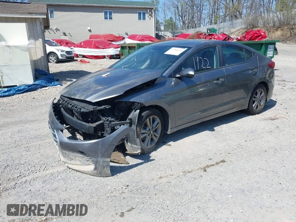 2018 Hyundai Elantra SEL with VIN 5NPD84LF1JH397644, listed as a IAAI auction lot 37551922 with 33,892 mi miles and . Bid and sale history available at DreamBid. Image 2.