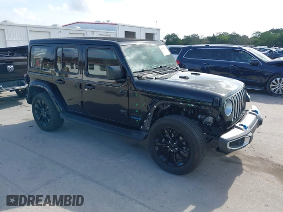 2022 Jeep Wrangler Unlimited Sahara with VIN 1C4JJXP60NW153776, listed as a IAAI auction lot 42108916 with 39,123 mi miles and . Bid and sale history available at DreamBid. Image 1.