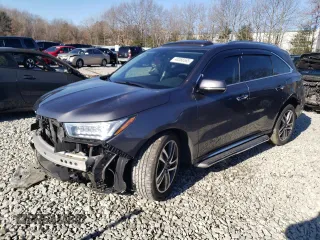 2017 Acura MDX w/Advance Pkg with VIN 5FRYD4H80HB030801, listed as a Copart auction lot 48366565 with 150,872 mi miles and Salvage Title. Bid and sale history available at carsss.com. Image 1.