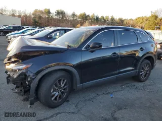 2018 Mazda CX-9 Sport with VIN JM3TCBBYXJ0205904, listed as a Copart auction lot 79838214 with 119,832 mi miles and Salvage Title. Bid and sale history available at carsss.com. Image 1.