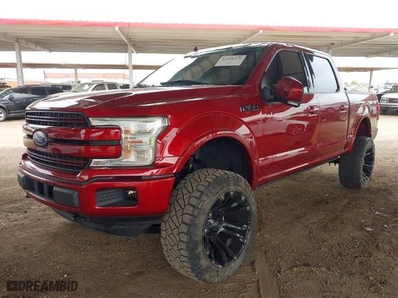 2018 Ford F-150 XL with VIN 1FTEW1EP0JKE27247, listed as a IAAI auction lot 41916470 with 1 mi miles. Bid and sale history available at carsss.com. Image 2.