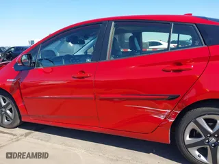 2019 Toyota Prius L Eco with VIN JTDKARFU1K3087249, listed as a IAAI auction lot 41583992 with 55,486 mi miles. Bid and sale history available at carsss.com. Image 14.