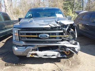 2023 Ford F-150 XL with VIN 1FTFW1E58PFB76725, listed as a IAAI auction lot 41634459 with 23,534 mi miles. Bid and sale history available at carsss.com. Image 13.