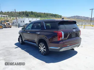 2023 Hyundai Palisade Limited with VIN KM8R5DGEXPU521968, listed as a IAAI auction lot 42148561 with 81,209 mi miles and . Bid and sale history available at DreamBid. Image 3.