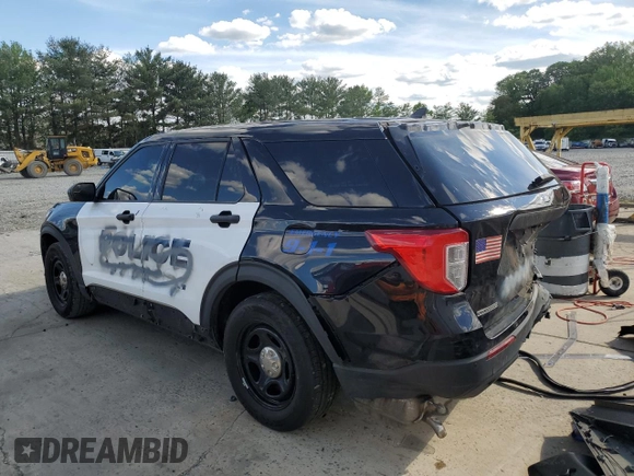 2023 Ford Police Interceptor Utility z VIN 1FM5K8AB4PGA20067, wystawiony jako Copart lot #52790805 z przebiegiem 26 755 mil mil oraz Szkoda całkowita • Salvage title. Historia ofert i sprzedaży dostępna na DreamBid. Obrazek 2.