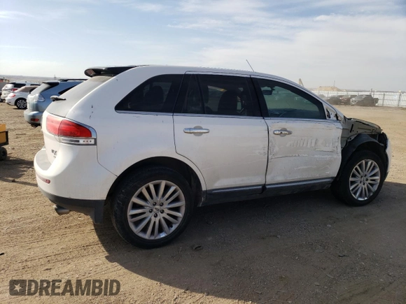 2011 Lincoln MKX with VIN 2LMDJ8JK1BBJ17763, listed as a Copart auction lot 48545565 with 131,032 mi miles and Salvage Title. Bid and sale history available at DreamBid. Image 3.