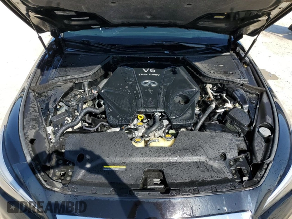 2019 Infiniti Q50 Luxe with VIN JN1EV7AP6KM517703, listed as a Copart auction lot 44838445 with 68,582 mi miles and Clean title. Bid and sale history available at DreamBid. Image 11.