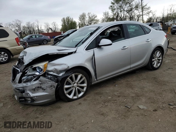 2014 Buick Verano with VIN 1G4PP5SK0E4123038, listed as a Copart auction lot 52361695 with 135,490 mi miles and Salvage Title. Bid and sale history available at carsss.com. Image 1.