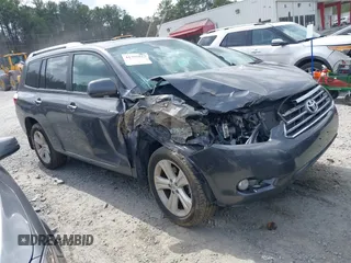 2010 Toyota Highlander Limited with VIN 5TDDK3EH6AS018058, listed as a IAAI auction lot 41795522 with 160,000 mi miles and . Bid and sale history available at DreamBid. Image 1.