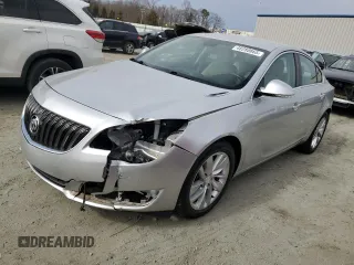 2015 Buick Regal with VIN 2G4GK5EX3F9296427, listed as a Copart auction lot 48288665 with 69,544 mi miles and Salvage Title. Bid and sale history available at carsss.com. Image 1.
