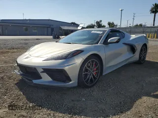 2024 Chevrolet Corvette 1LT с VIN 1G1YA2D47R5104972, выставлен на аукционе Copart как лот 60155175 с пробегом 17 713 миль миль и Списание • Salvage title. История ставок и продаж доступна на DreamBid. Изображение 1.