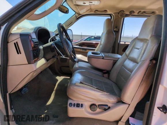 2005 Ford F-350 XL with VIN 1FTWW31P85ED32140, listed as a Copart auction lot 57852465 with Not provided miles and Clean title. Bid and sale history available at DreamBid. Image 7.