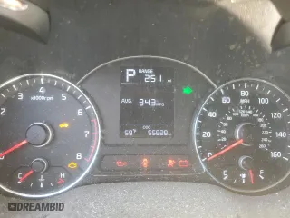 2017 Kia Forte LX with VIN 3KPFK4A74HE071065, listed as a Copart auction lot 86698254 with 55,628 mi miles and Salvage Title. Bid and sale history available at carsss.com. Image 9.