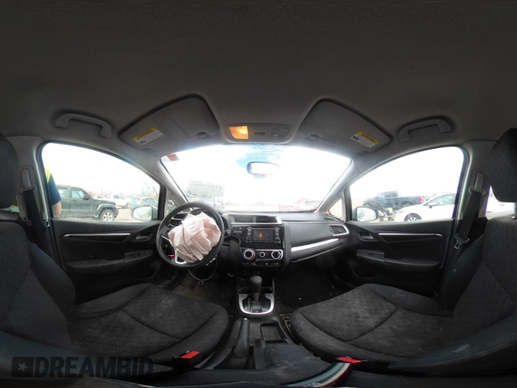 2015 Honda Fit LX with VIN 3HGGK5H57FM784299, listed as a IAAI auction lot 41863989 with 169,657 mi miles. Bid and sale history available at carsss.com. Image 19.