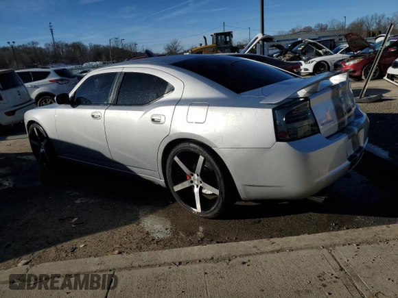 2006 Dodge Charger SRT-8 with VIN 2B3KA73W96H521111, listed as a Copart auction lot 42454845 with 146,566 mi miles and Non Repairable. Bid and sale history available at DreamBid. Image 2.