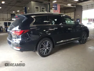 2019 Infiniti QX60 Luxe with VIN 5N1DL0MM5KC509813, listed as a Copart auction lot 55567265 with 152,622 mi miles and Clean Title. Bid and sale history available at DreamBid. Image 3.