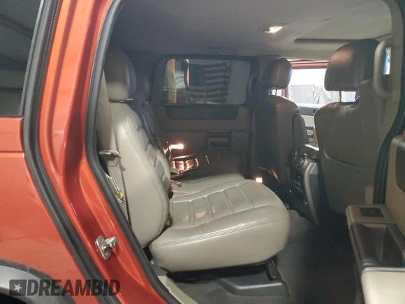 2004 Hummer H2 with VIN 5GRGN23U84H106907, listed as a Copart auction lot 42089285 with 115,838 mi miles and Salvage Title. Bid and sale history available at carsss.com. Image 11.