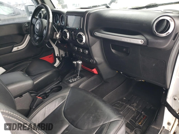 2016 Jeep Wrangler Sahara with VIN 1C4AJWBG7GL164661, listed as a Copart auction lot 89113155 with 115,854 mi miles and Clean title. Bid and sale history available at DreamBid. Image 8.