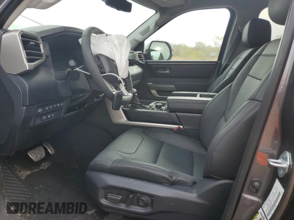 2024 Toyota Tundra SR5 with VIN 5TFLA5DB8RX225497, listed as a Copart auction lot 54444545 with 6,092 mi miles and Salvage title. Bid and sale history available at DreamBid. Image 7.