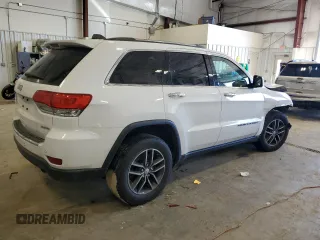 2017 Jeep Grand Cherokee Limited with VIN 1C4RJFBG1HC754536, listed as a Copart auction lot 45966715 with 117,811 mi miles and Clean title. Bid and sale history available at DreamBid. Image 3.