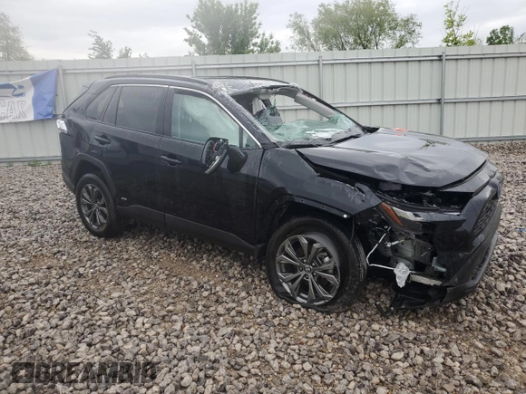2024 Toyota RAV4 Hybrid XLE Premium z VIN 4T3B6RFVXRU173774, wystawiony jako Copart lot #57258085 z przebiegiem Nie podano mil oraz Szkoda całkowita • Salvage title. Historia ofert i sprzedaży dostępna na DreamBid. Obrazek 4.