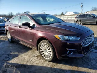 2013 Ford Fusion SE Hybrid with VIN 3FA6P0LU8DR168209, listed as a Copart auction lot 42084675 with 126,397 mi miles and Clean Title. Bid and sale history available at DreamBid. Image 4.